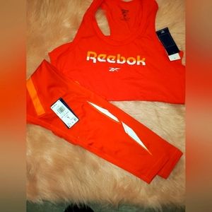 Brand new 2pc Reebok workout set